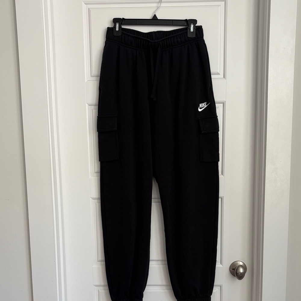 Nike Black Cargo Joggers
